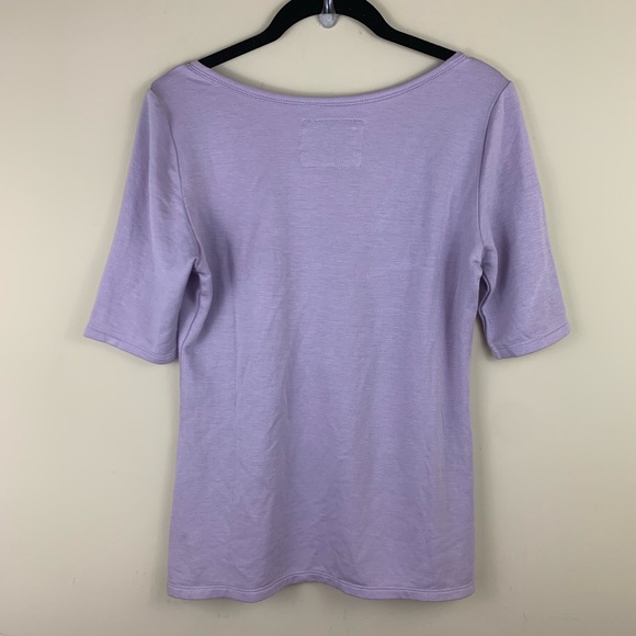 Anthropologie Saturday Sunday v neck button henley - Picture 4 of 8